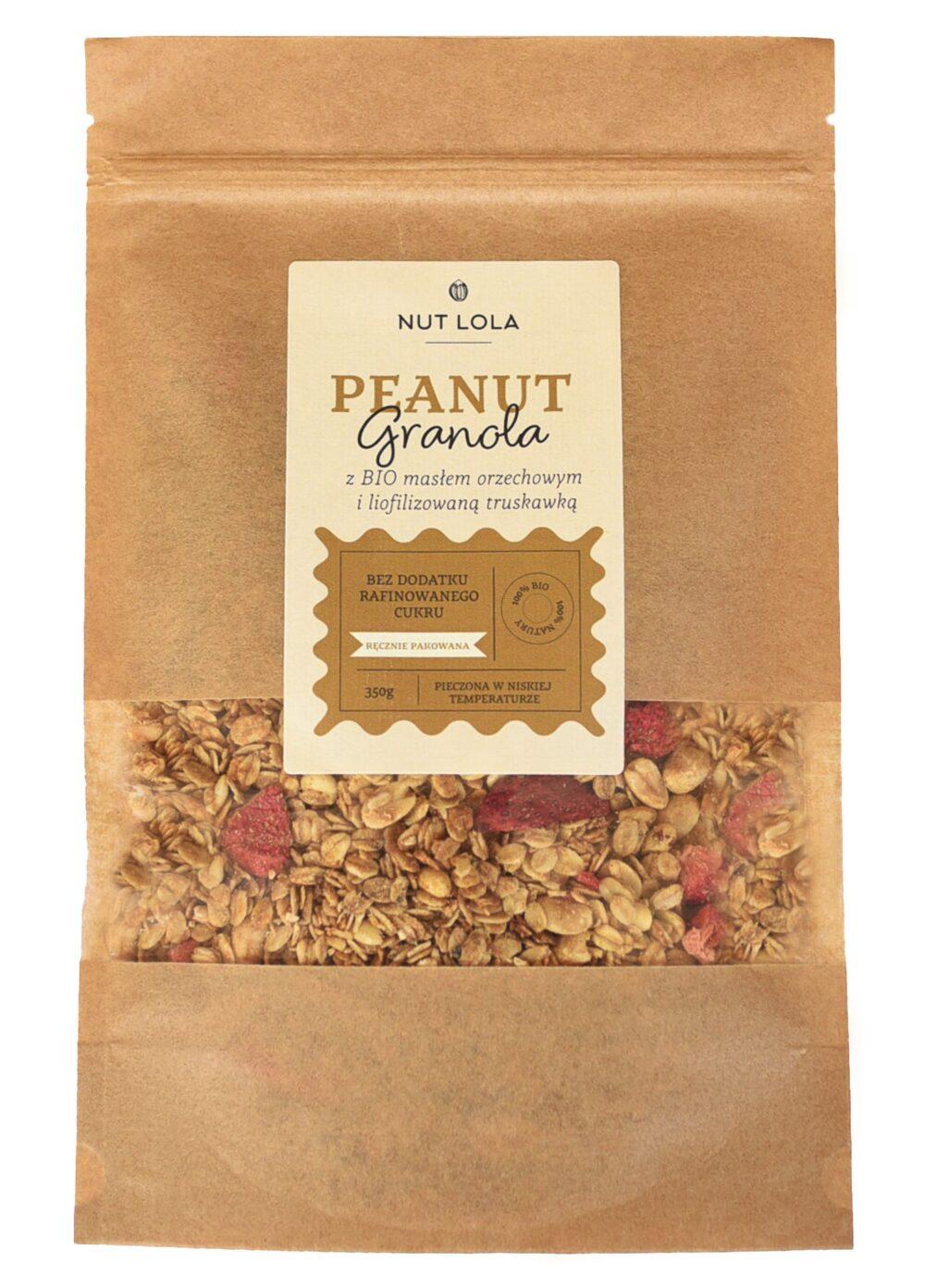 granola orzechowa peanut