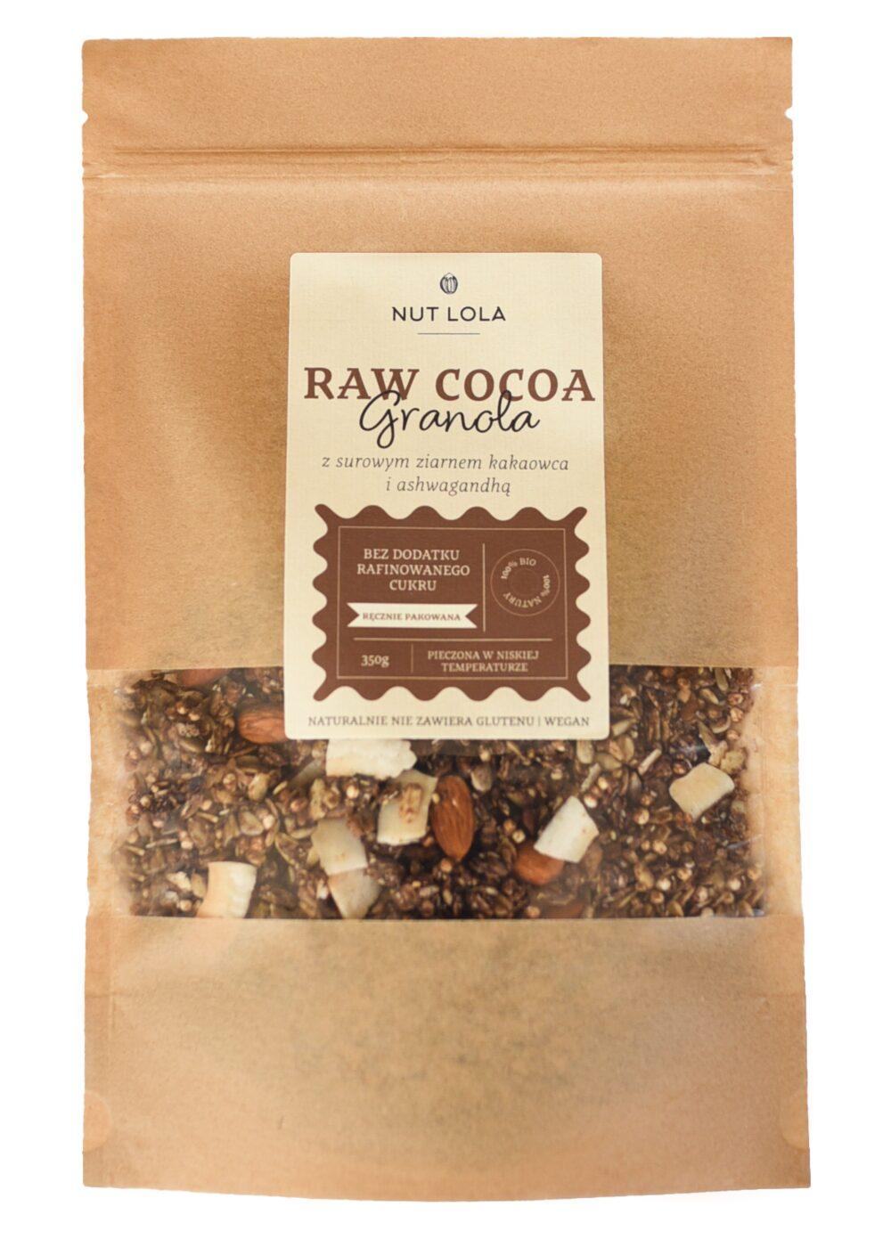 granola bezglutenowa kakaowa